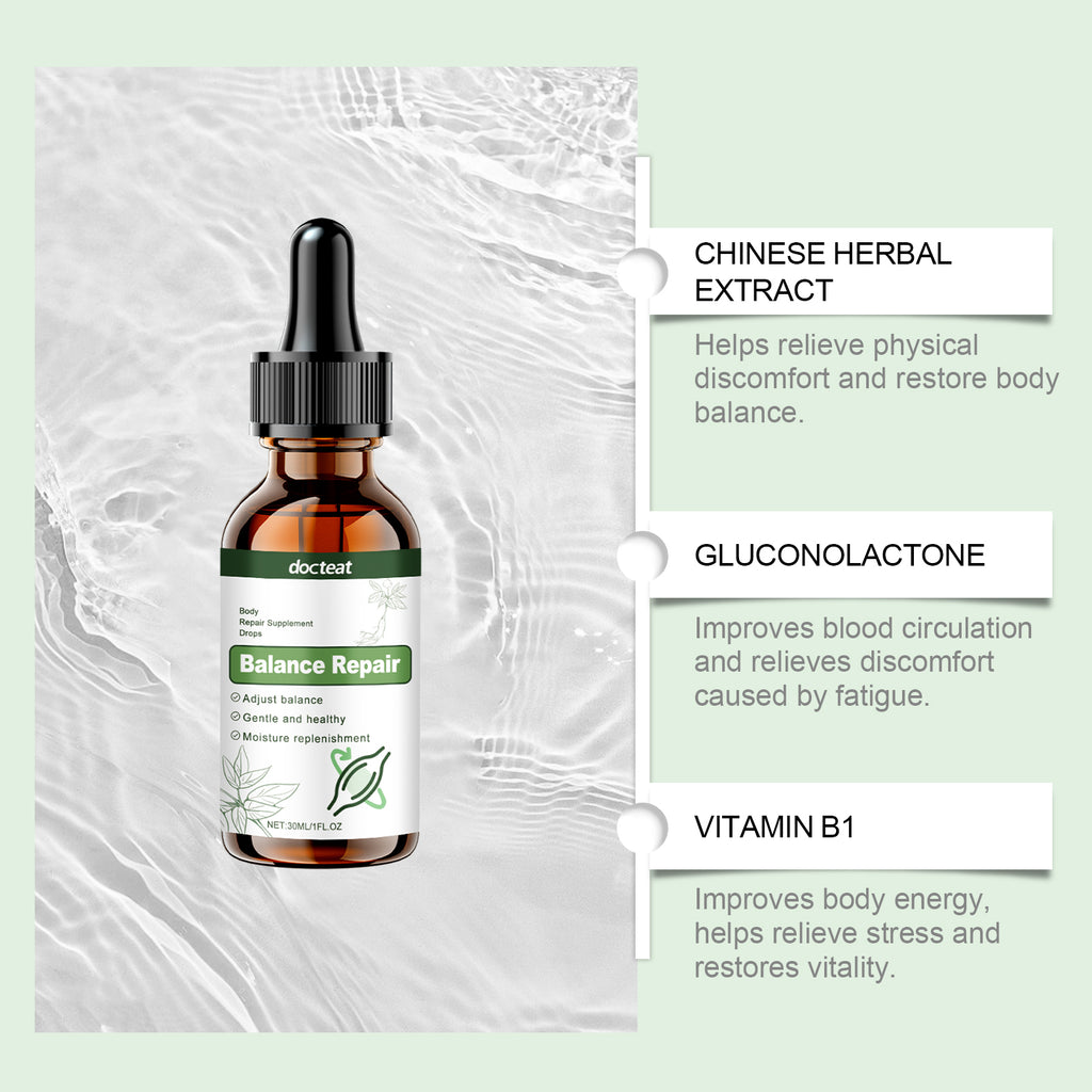 Docteat Body Care Drops – Muscle Relief & Vitality Supplement