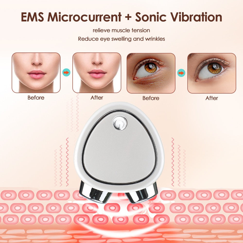 Microcurrent Face Lifting Massager – Facial Firming & Slimming Beauty Roller