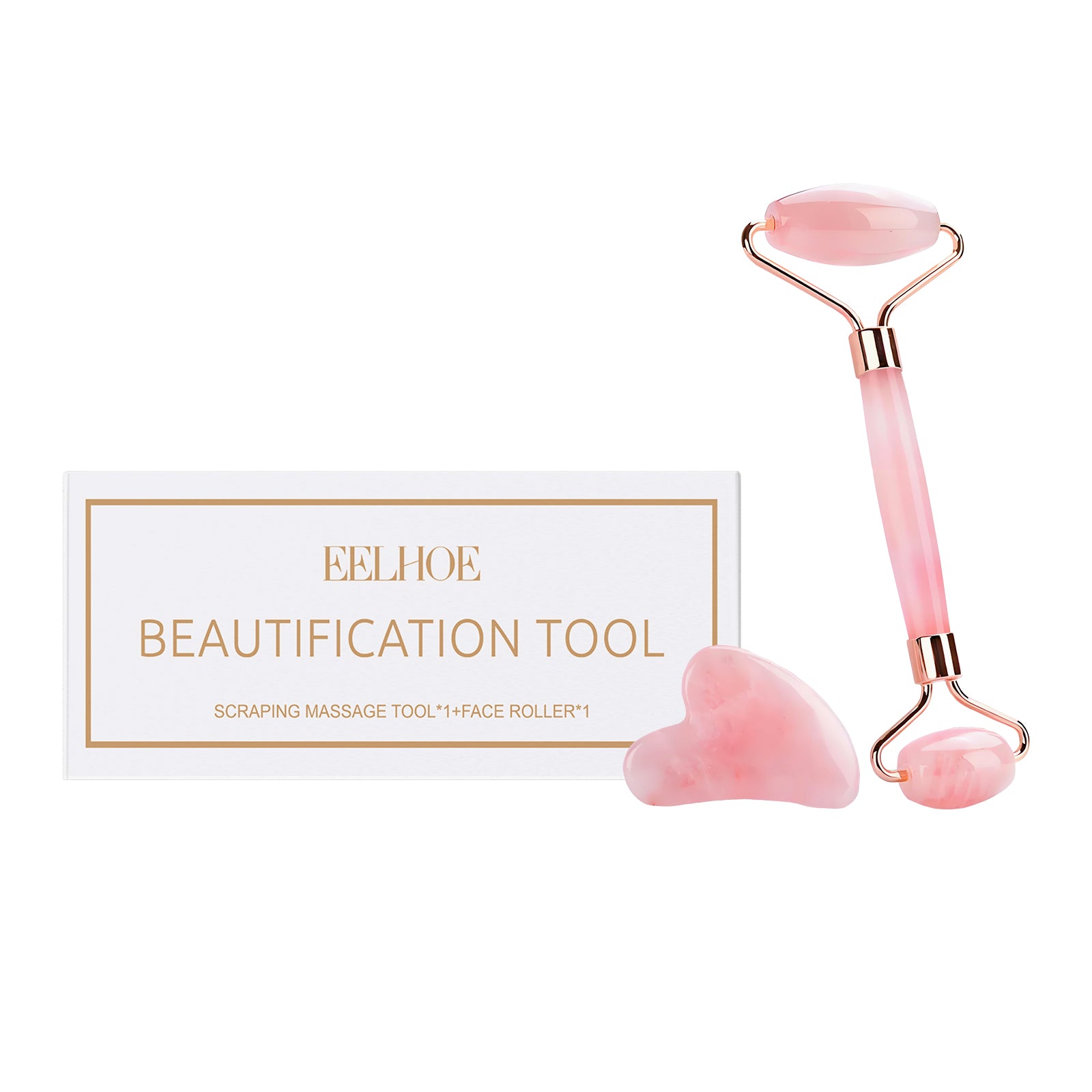 Powder Roller Facial Massager Set – Skin Firming & Soothing Care