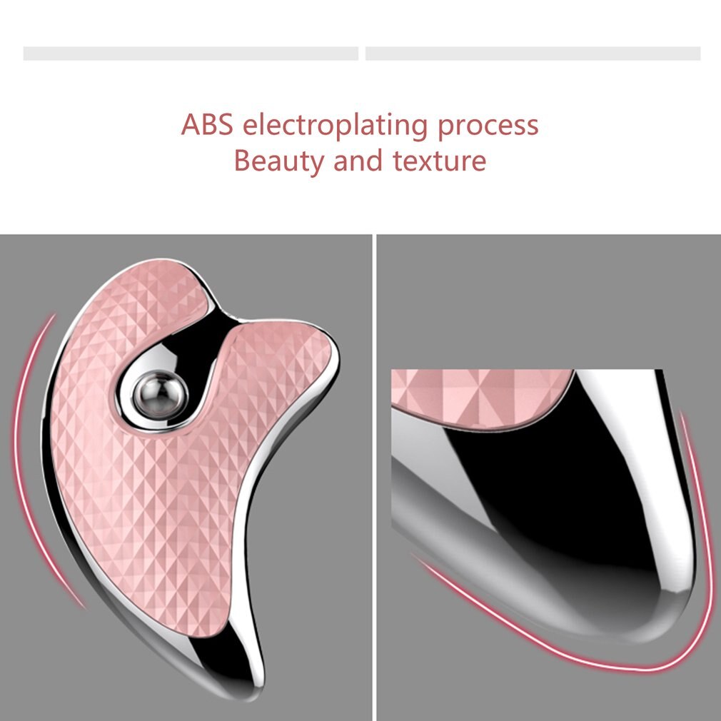 Heating Scraping Facial Massager – Microcurrent Face Lifting & Beauty Instrument