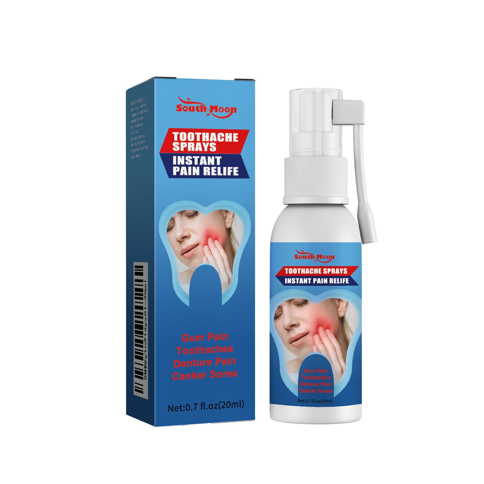 Peppermint Oral Care Spray for Teeth & Gums