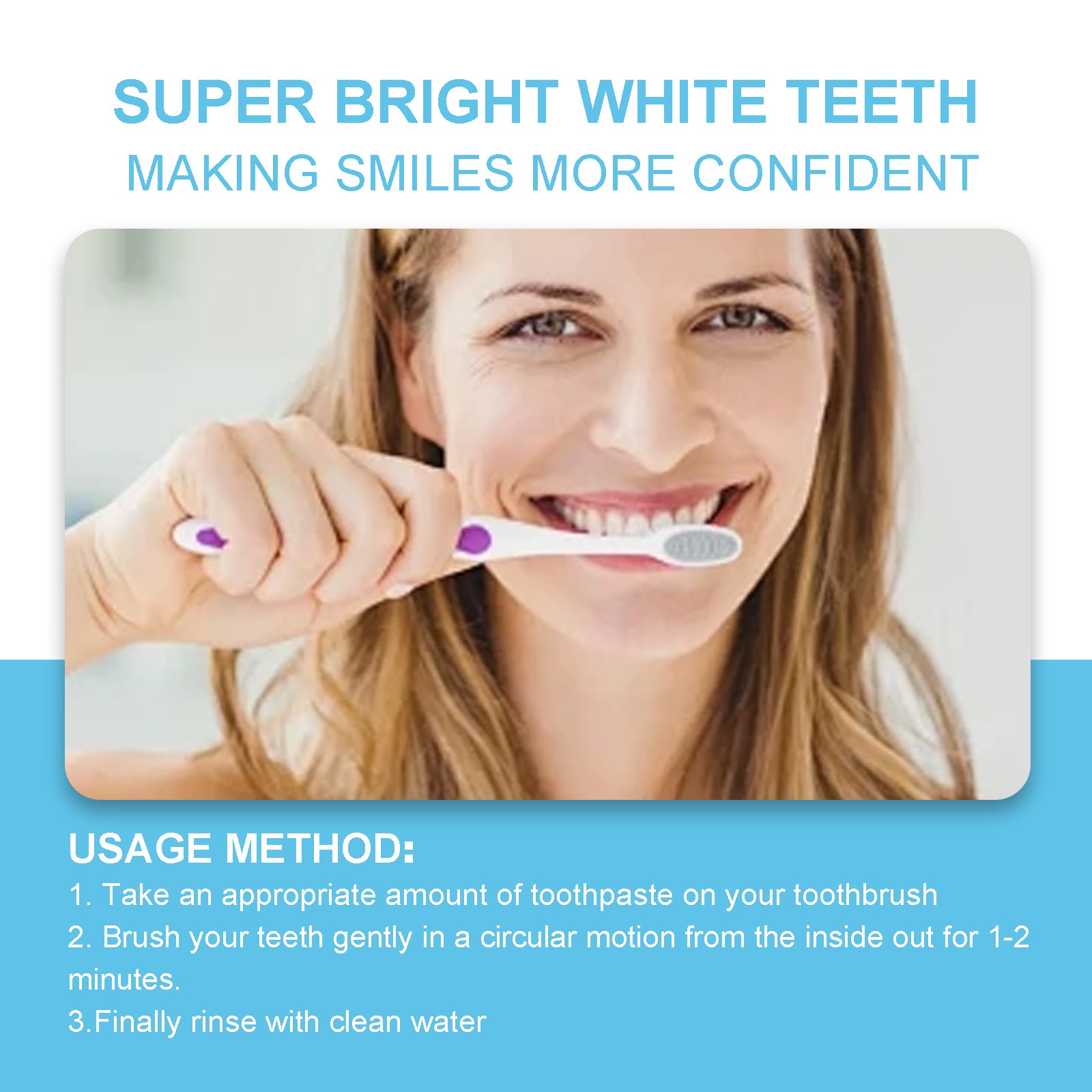 Probiotic Brightening Toothpaste – Deep Cleaning & Fresh Breath Oral Care