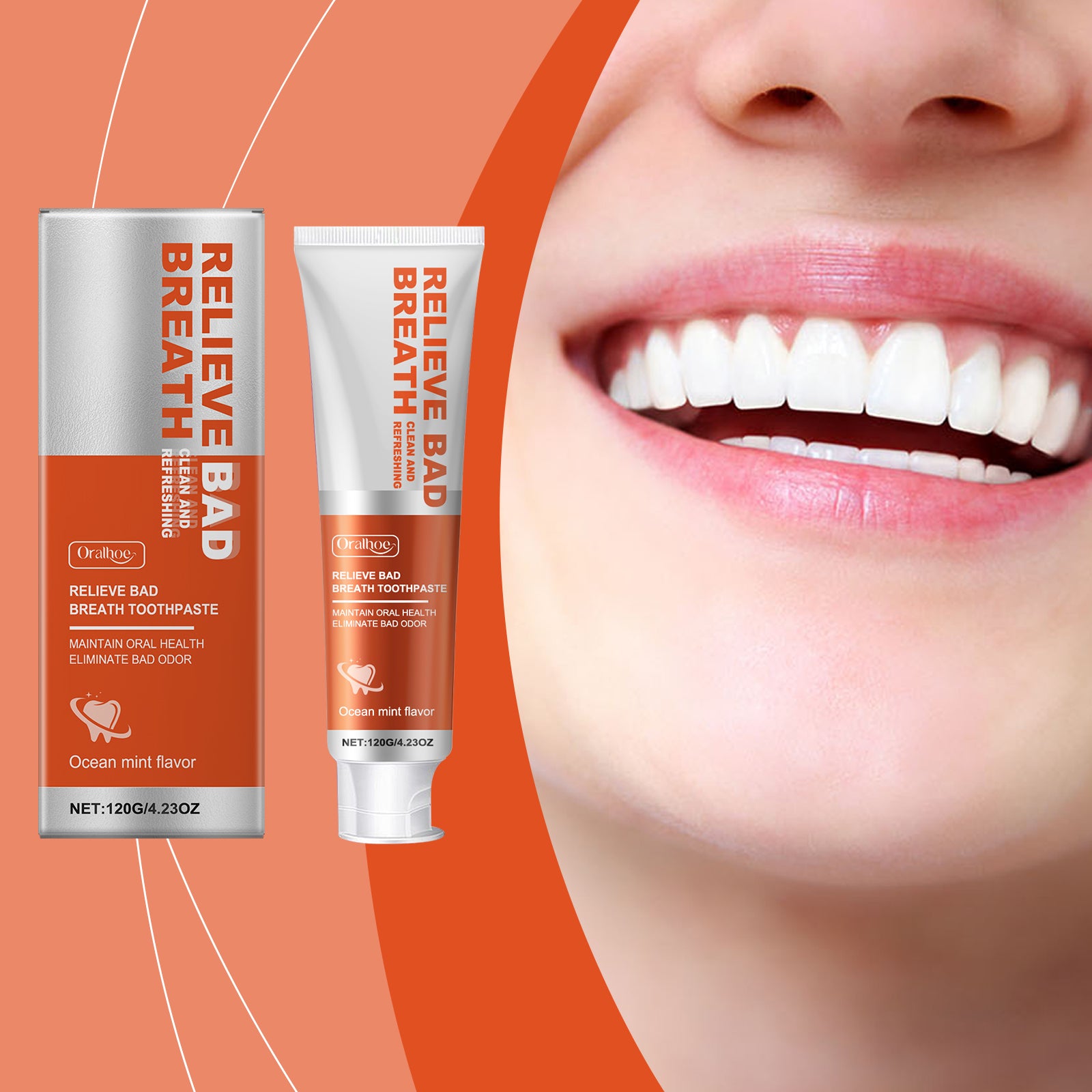 Fresh Mint Oral Care Toothpaste – Gentle Teeth Cleaning & Gum Care