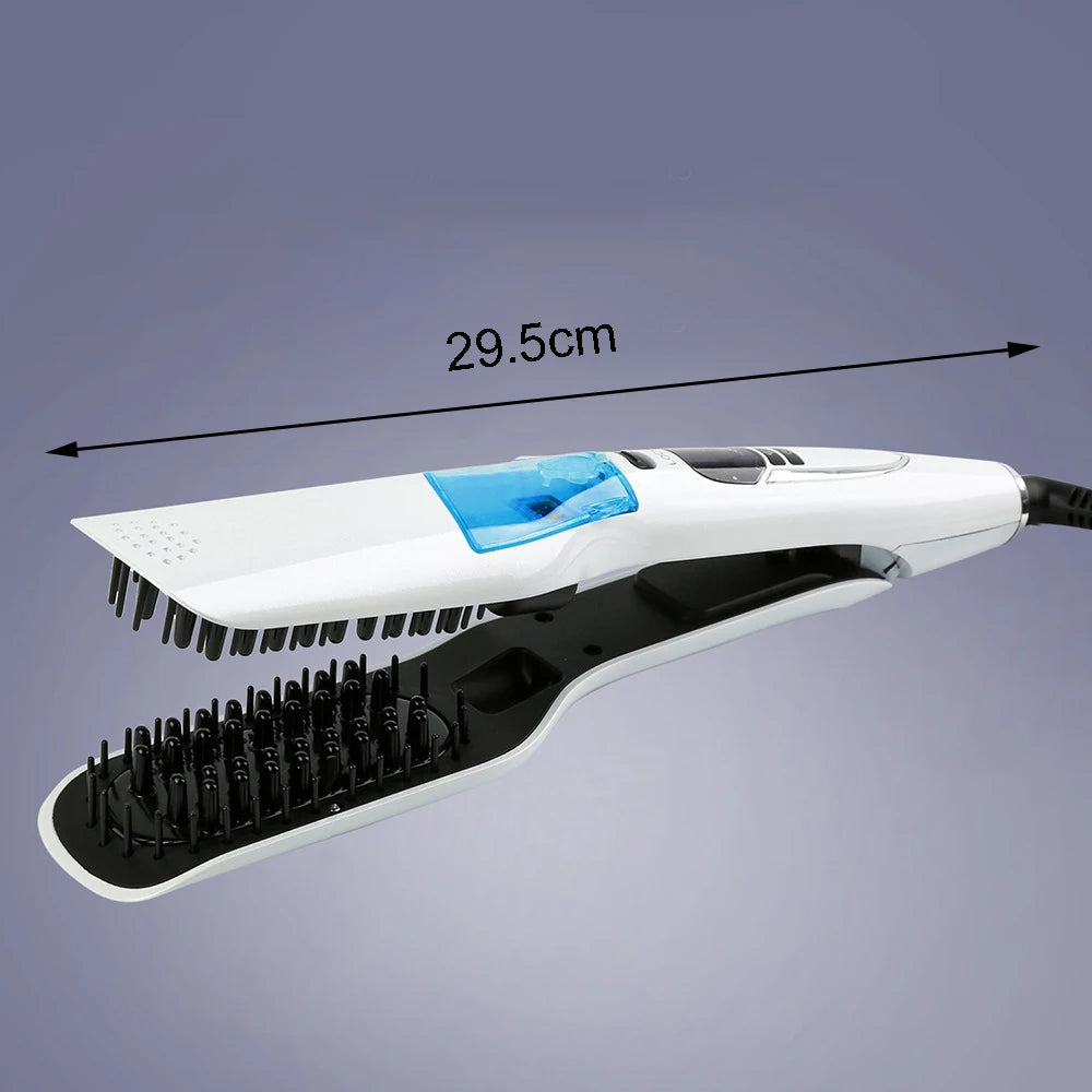 Hair Straightener Comb Iron Brush Auto Fast Hair Comb Clamp Massager Tools
